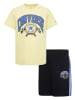 Converse 2tlg. Outfit in Schwarz/ Gelb
