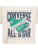 Converse Shirt in Creme/ Dunkelblau/ Grün