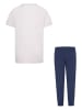 Converse 2-delige outfit wit/donkerblauw