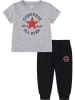 Converse 2tlg. Outfit in Grau/ Schwarz
