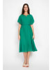 William de Faye Sukienka w kolorze zielonym