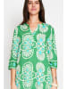 William de Faye Sukienka w kolorze zielono-białym
