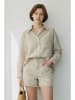 William de Faye Blouse beige/wit