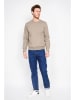William de Faye Sweatshirt in Beige