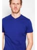William de Faye T-shirt donkerblauw