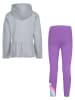 Converse 2tlg. Outfit in Grau/ Lila