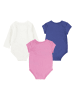 Converse 3er-Set: Bodys in Dunkelblau/ Pink/ Weiß