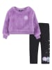 Converse 2tlg. Outfit in Lila/ Schwarz