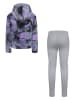 Converse 2-delige outfit paars/grijs