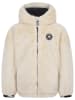 Converse Fleecejacke in Creme