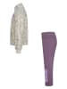 Converse 2tlg. Outfit in Creme/ Beige/ Lila