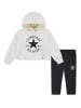 Converse 2-delige outfit crème/zwart