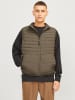 Jack & Jones Doorgestikte bodywarmer "Estate" taupe