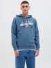 Jack & Jones Hoodie "Hawaii" blauw