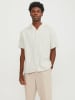 Jack & Jones Koszula "Cabana" w kolorze beżowo-białym