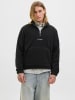 Jack & Jones Fleece trui zwart
