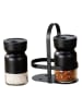 Wenko 3tlg. Gewürzstreuer-Set "Melli" in Schwarz - (B)12 x (H)14,5 cm