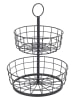 Wenko Etagere in Schwarz - (H)39 x Ø 28 cm