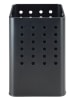 Wenko Utensilienhalter "Silio" in Schwarz - (B)11,5 x (H)16,5 x (T)11,5 cm