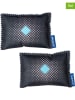 Wenko 2er-Set: Auto-Entfeuchter in Schwarz - (L)12,5 x (B)9 x (H)2 cm - je 120 g