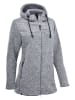 Maul Fleecejacke "Wilde Kaiserin" in Grau