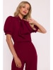 Stylove Kombinezon w kolorze bordowym