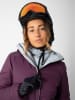 LaMunt Wende-Steppjacke in Lila/ Grau