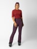 LaMunt Funktionsleggings "Johanna" in Lila/ Schwarz
