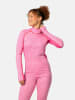 KARI TRAA Merinowoll-Thermounterhemd "Rose Light" in Pink
