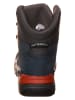 LOWA Skórzane botki trekkingowe "Renegade GTX" w kolorze granatowym