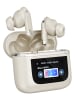 SWEET ACCESS Kabellose Bluetooth-In-Ear-Kopfhörer in Beige