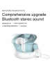 SWEET ACCESS Kabellose Bluetooth-In-Ear-Kopfhörer in Weiß/ Hellblau