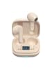 SWEET ACCESS Słuchawki Bluetooth In-Ear w kolorze beżowym