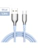 SmartCase USB-Typ-C-Kabel in Hellblau - (L)1,2 m