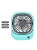 SmartCase USB-Tischventilator in Türkis