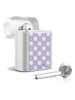 SWEET ACCESS Kabellose Bluetooth-In-Ear-Kopfhörer in Silber/ Lila