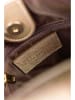 maison héritage PARIS Leren handtas "Mini Leyla" taupe - (B)12 x (H)20 x (D)11 cm