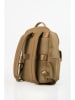 maison héritage PARIS Rucksack "Daigo" in Taupe - (B)29 x (H)40 x (T)14,5 cm