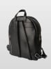 maison héritage PARIS Leder-Rucksack "Jonas mini" in Schwarz - (B)28 x (H)35 x (T)11 cm