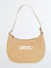 maison héritage PARIS Schultertasche "Nora" in Beige - (B)26 x (H)16 x (T)6 cm