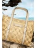 maison héritage PARIS Henkeltasche "Bondi" in Beige - (B)28,5 x (H)36 x (T)18 cm