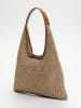 maison héritage PARIS Schoudertas ''Maldives'' beige - (L)44 x (B)38,5 cm