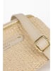 maison héritage PARIS Leder-Brustbeutel "Kimi Paille" in Beige - (B)26 x (H)14 x (T)8 cm