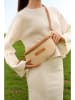 maison héritage PARIS Leder-Brustbeutel "Kimi Paille" in Beige/ Hellbraun - (B)26 x (H)14 x (T)8 cm