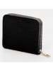 maison héritage PARIS Leder-Geldbörse "Mini Moni Box" in Schwarz - (B)20 x (H)11 cm
