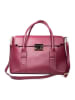maison héritage PARIS Leder-Henkeltasche "Elara" in Bordeaux - (B)36 x (H)26 x (T)12 cm