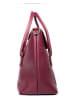 maison héritage PARIS Leder-Henkeltasche "Elara" in Bordeaux - (B)36 x (H)26 x (T)12 cm