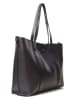 maison héritage PARIS Leder-Shopper "Elis" in Schwarz - (B)41 x (H)30 x (T)10 cm