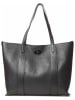 maison héritage PARIS Leder-Shopper "Elis" in Schwarz - (B)41 x (H)30 x (T)10 cm