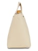 maison héritage PARIS Leder-Henkeltasche "Rita" in Beige - (B)40 x (H)25 x (T)15 cm